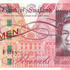 Billet 50 livres sterling