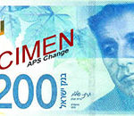 Billet 200 shekel