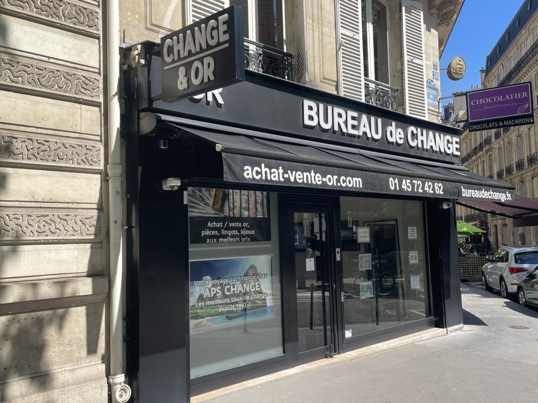 Bureau de change à Paris