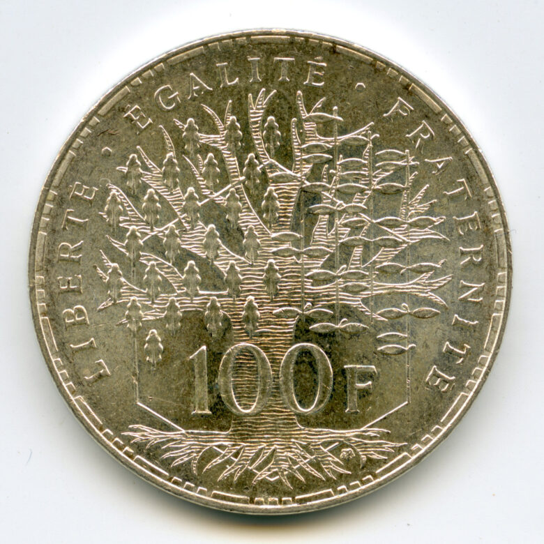 100-Francs-Argent-revers