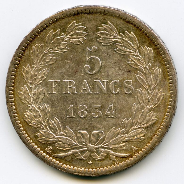 5-Francs-Ecu-revers